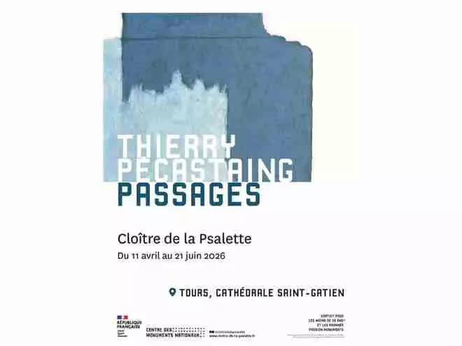 Thierry Pécastaing pose ses œuvres à Tours : une expo qui va te m